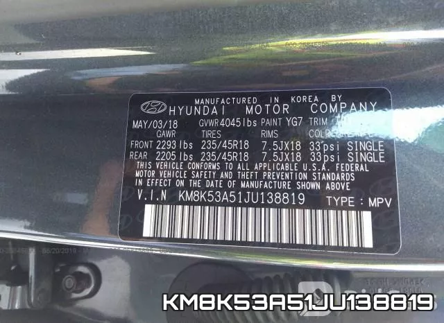 KM8K53A51JU138819 фото 10