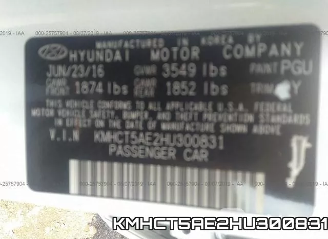 KMHCT5AE2HU300831 фото 10