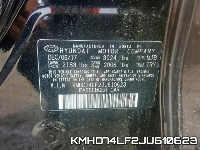 KMHD74LF2JU610623 фото 2