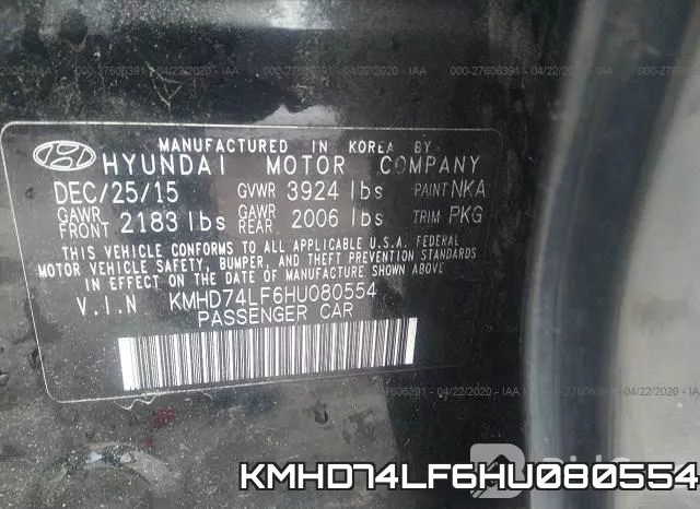 KMHD74LF6HU080554 фото 10
