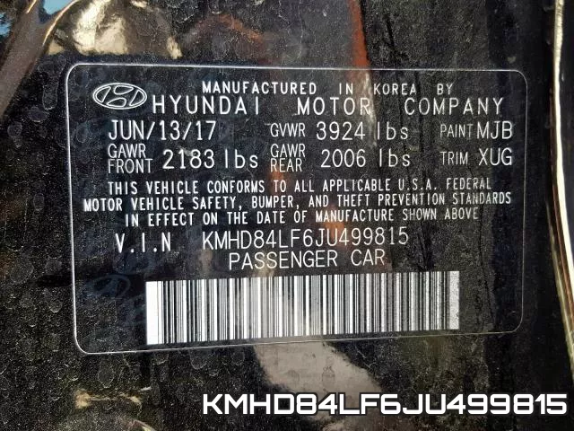 KMHD84LF6JU499815 фото 2