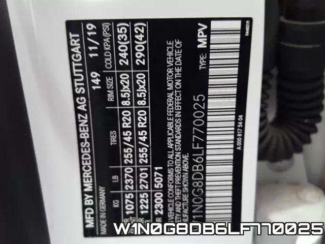 W1N0G8DB6LF770025 фото 2