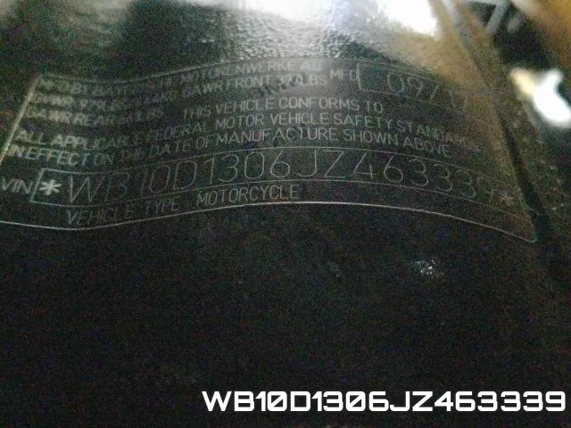 WB10D1306JZ463339 фото 2