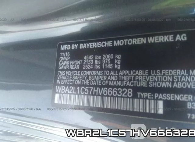 WBA2L1C57HV666328 фото 10