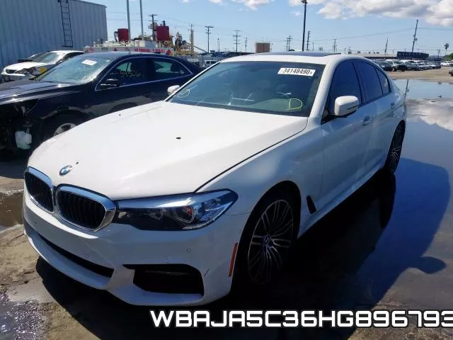 WBAJA5C36HG896793 фото 3