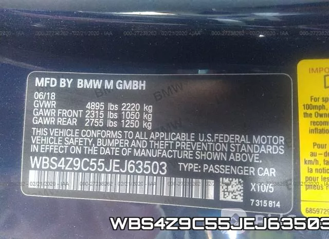 WBS4Z9C55JEJ63503 фото 10