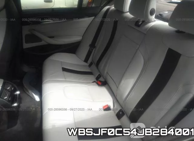 WBSJF0C54JB284001 фото 9