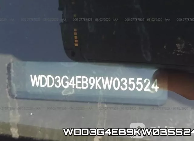 WDD3G4EB9KW035524 фото 10