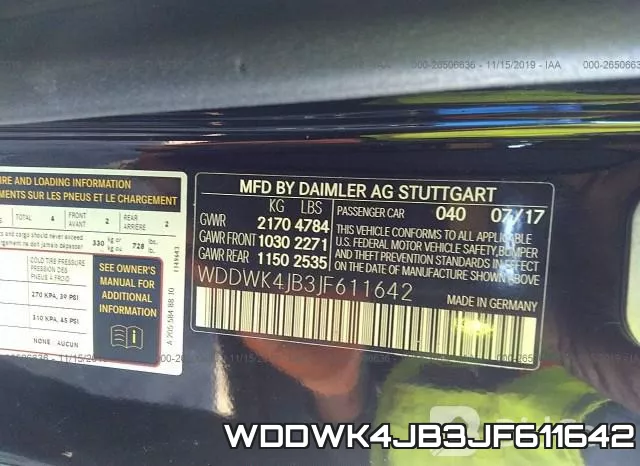 WDDWK4JB3JF611642 фото 10