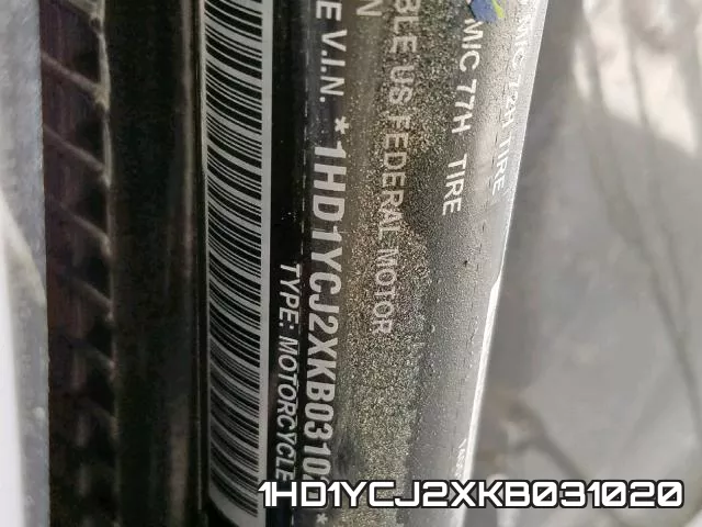 1HD1YCJ2XKB031020 фото 2