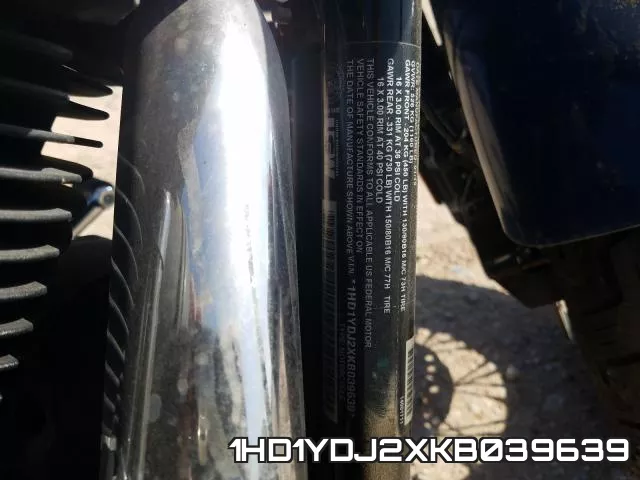 1HD1YDJ2XKB039639 фото 2