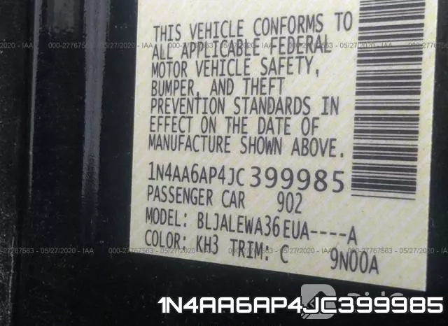 1N4AA6AP4JC399985 фото 10