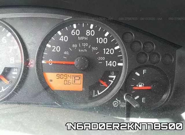 1N6AD0ER2KN778500 фото 8