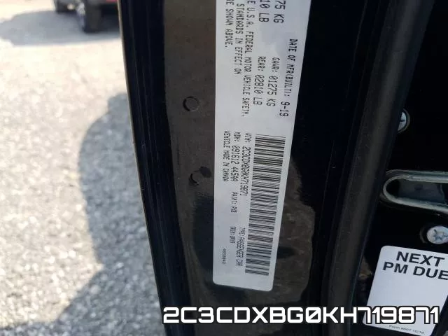 2C3CDXBG0KH719871 фото 2
