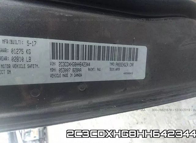 2C3CDXHG8HH642344 фото 10