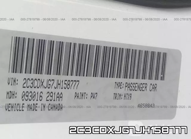 2C3CDXJG7JH158777 фото 10