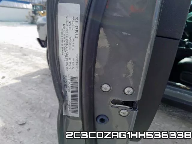 2C3CDZAG1HH536338 фото 2