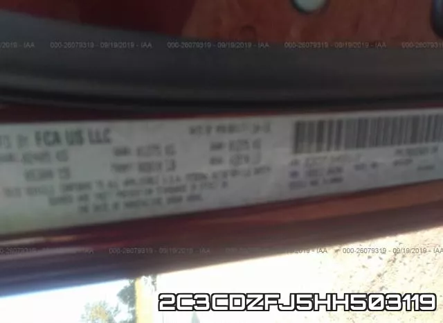 2C3CDZFJ5HH503119 фото 10