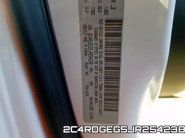 2C4RDGEG5JR254238 фото 2
