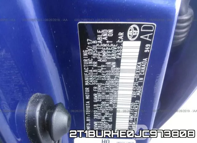 2T1BURHE0JC973808 фото 10