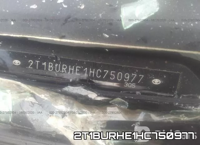 2T1BURHE1HC750977 фото 10