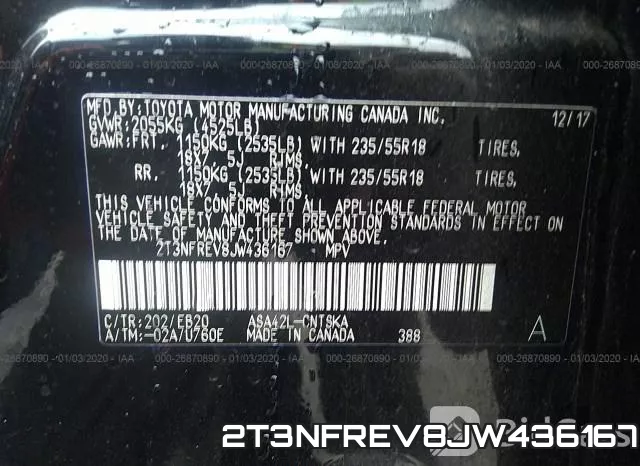 2T3NFREV8JW436167 фото 10