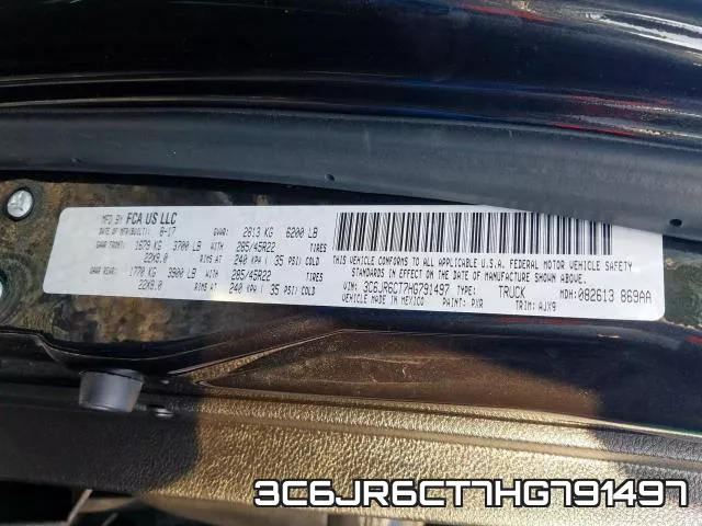 3C6JR6CT7HG791497 фото 2