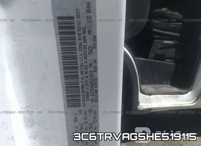 3C6TRVAG5HE519115 фото 10