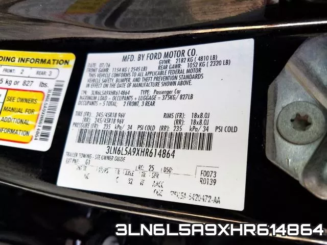 3LN6L5A9XHR614864 фото 2