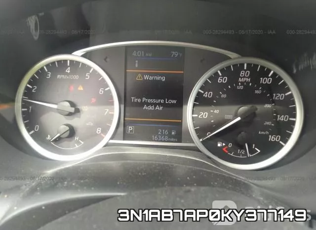 3N1AB7AP0KY377149 фото 8