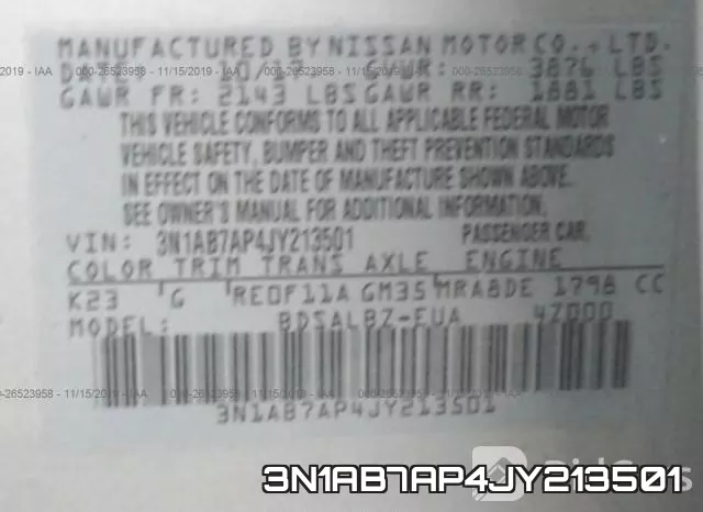 3N1AB7AP4JY213501 фото 10