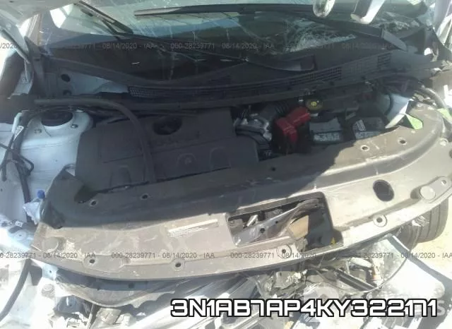 3N1AB7AP4KY322171 фото 2