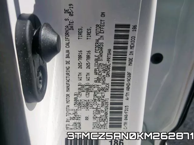 3TMCZ5AN0KM262871 фото 2