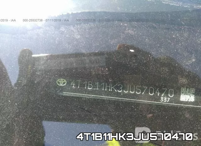 4T1B11HK3JU570470 фото 10
