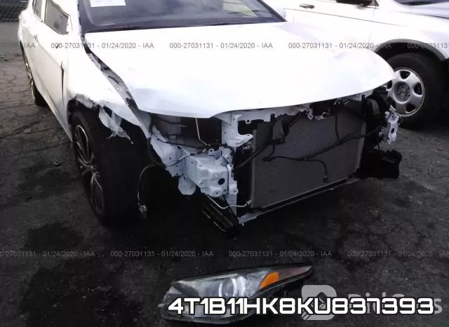 4T1B11HK8KU837393 фото 7