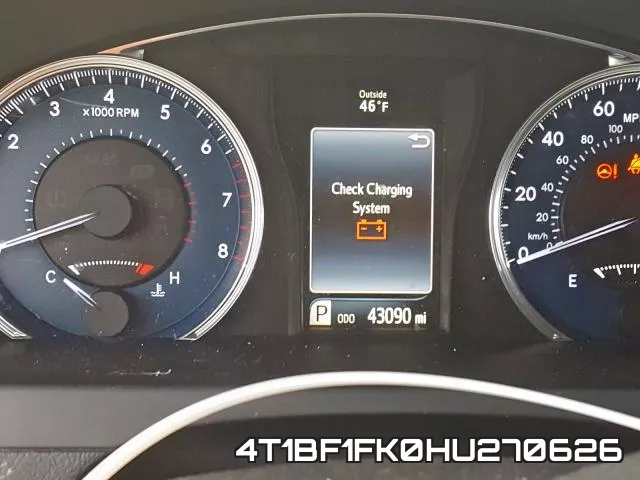 4T1BF1FK0HU270626 фото 9