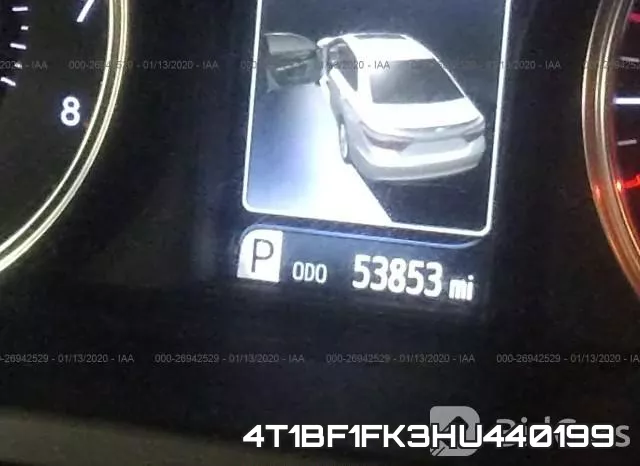 4T1BF1FK3HU440199 фото 8