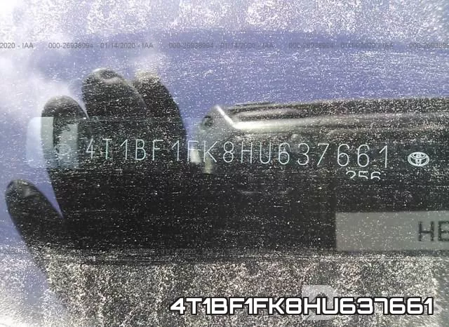 4T1BF1FK8HU637661 фото 10