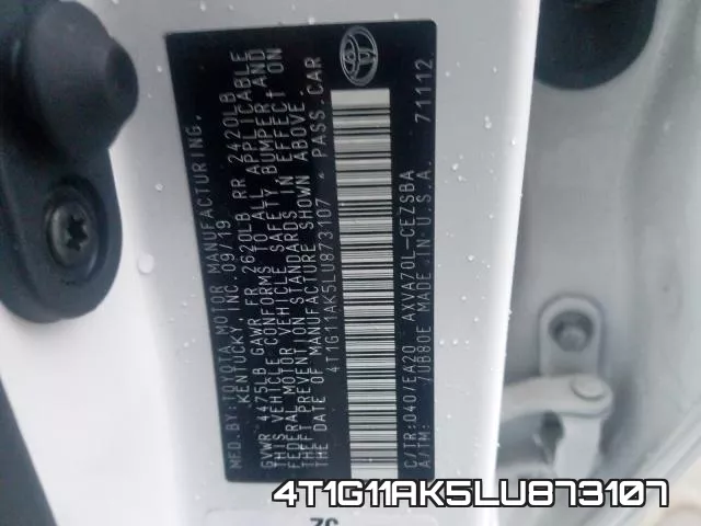 4T1G11AK5LU873107 фото 2
