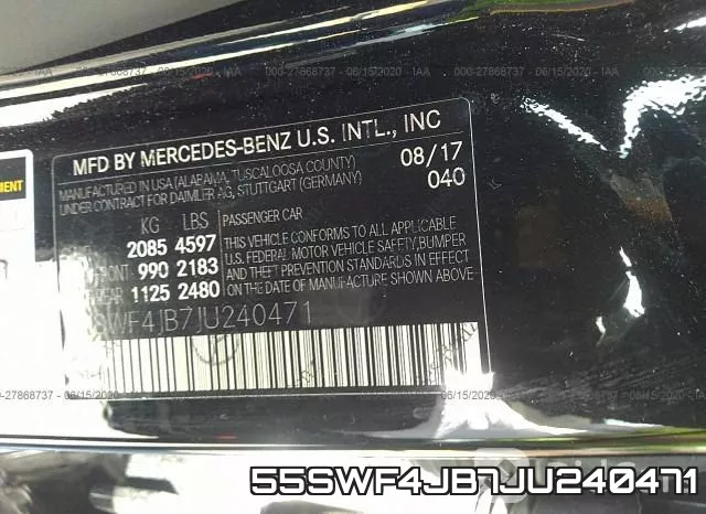 55SWF4JB7JU240471 фото 10