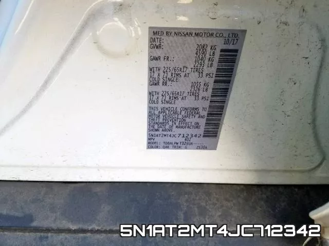 5N1AT2MT4JC712342 фото 2