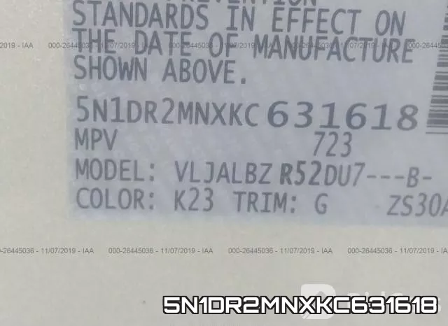 5N1DR2MNXKC631618 фото 10