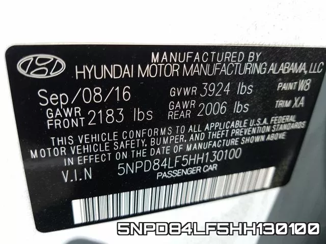 5NPD84LF5HH130100 фото 2