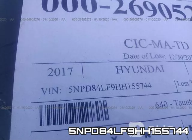 5NPD84LF9HH155744 фото 10
