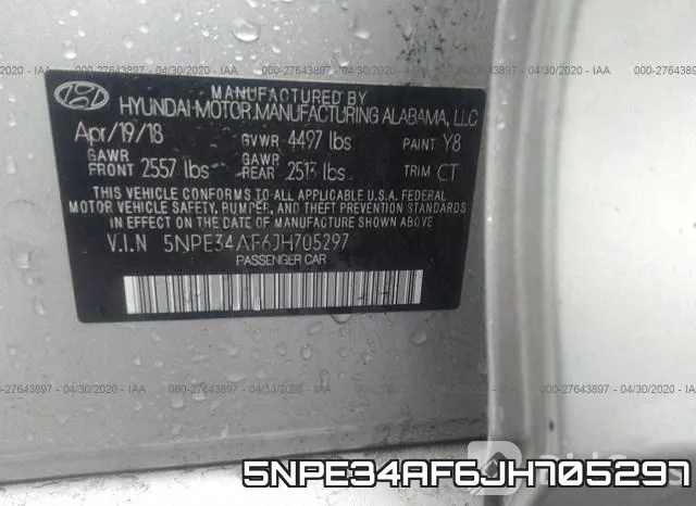 5NPE34AF6JH705297 фото 10