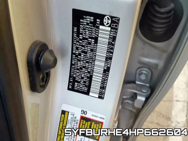 5YFBURHE4HP662604 фото 2