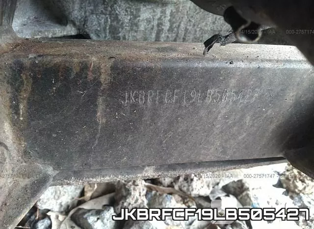 JKBRFCF19LB505427 фото 2
