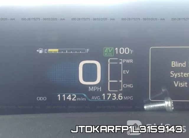 JTDKARFP1L3159143 фото 8
