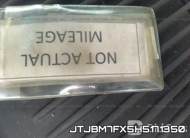JTJBM7FX5H5171350 фото 8