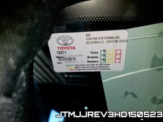 JTMJJREV3HD150523 фото 9